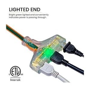 GoGreen Power GG15100 143 50 pies Cable de extensión