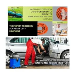 GoGreen Power GG15100 143 50 pies Cable de extensión