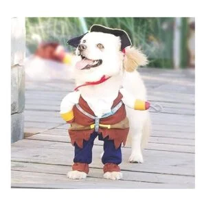 Nacoco Disfraz para mascotas perros y gatos de Piratas_2