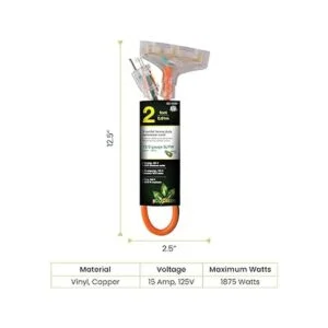 GoGreen Power GG15302 Cable de extensión resistente de