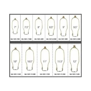 Royal Designs Inc. Kit de arpa de lámpara resistente con_3