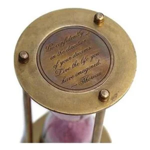 ROORKEE Instruments Reloj de arena náutico de latón reloj_4