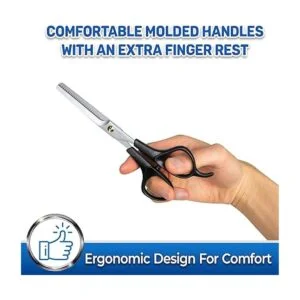 Tijeras dentadas profesionales de entresacar para mascotas