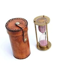 ROORKEE Instruments Reloj de arena náutico de latón reloj_2