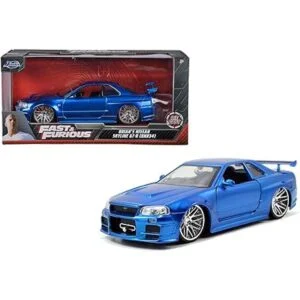 Jada Toys Fast Furious 1 24 Diecast Nissan GT R R34