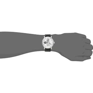 Disney Reloj analógico de cuarzo para adultos Negro_2