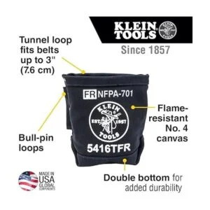 Klein Tools 5416TFR Bolsa de herramientas con lona_2