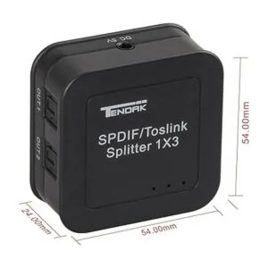 Tendak 5.1CH SPDIF TOSLINK caja de conmutador de audio de_5
