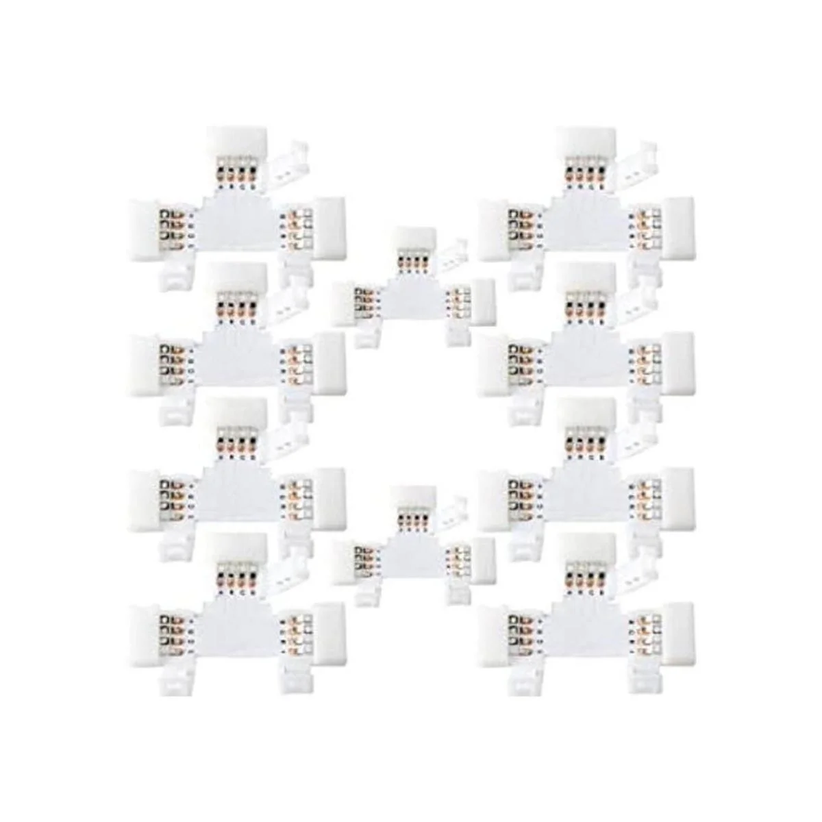 Bifurcador rápido no impermeable con 4 pines y conector de_1