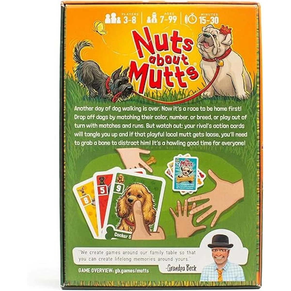Grandpa Becks Nuts About Mutts Un divertido juego de_3