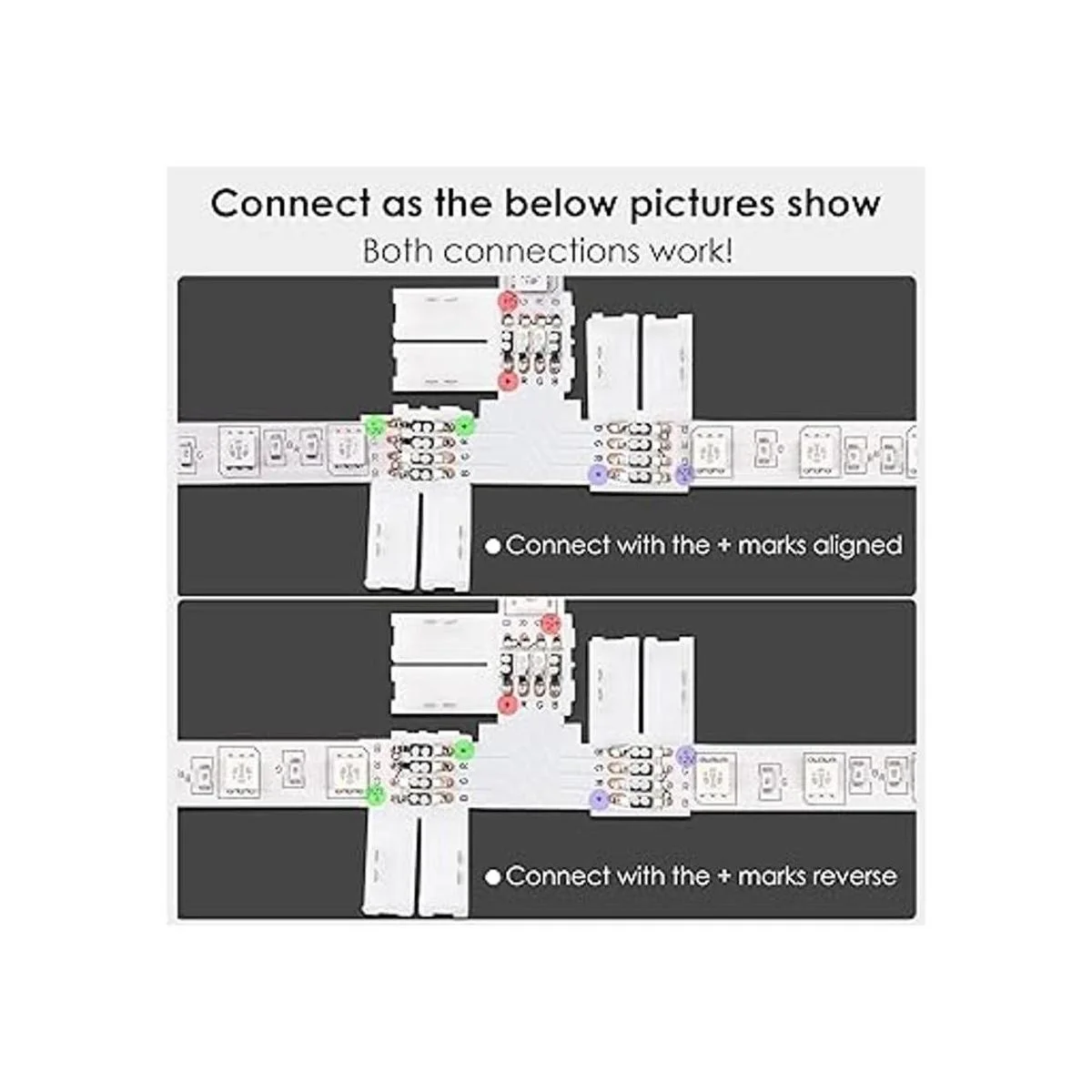 Bifurcador rápido no impermeable con 4 pines y conector de_3