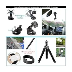Neewer Kit de 50 accesorios para GoPro Hero Session 5_6