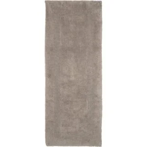 Lavish Home Tapete de baño larga reversible 100 algodón_3