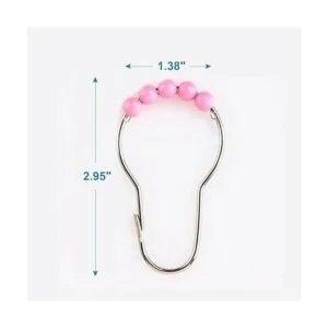 Amazer Anillos de gancho para cortina de ducha