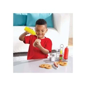 Juego de condimentos de Melissa Doug 6 piezas alimento