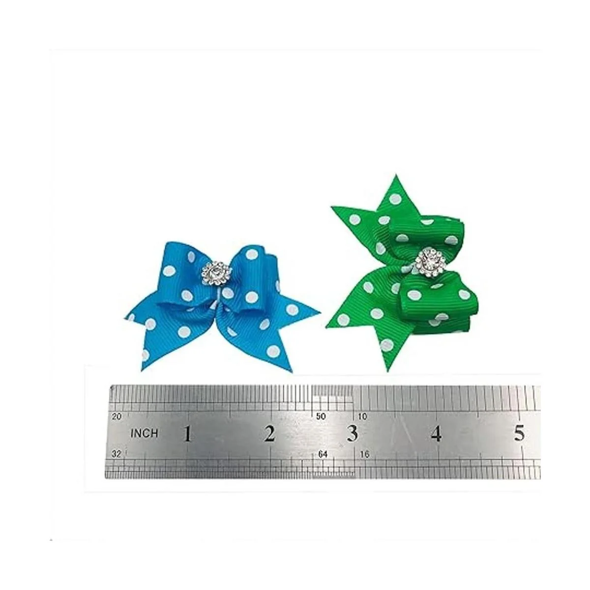 10 lazos para el pelo con bandas de goma para perros