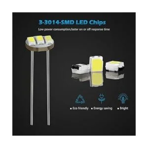 Partsam mini bombillas de 47 mm 12v para autos para_4