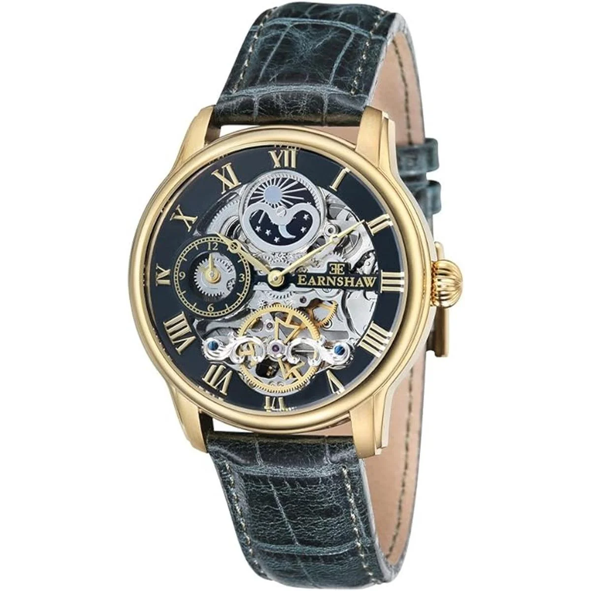 Thomas Earnshaw Reloj de esqueleto automático de longitud_1