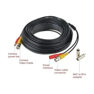 ABLEGRID Paquete de 4 cables de alimentación de video bnc_5