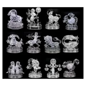 GracesDawn Rompecabezas 3D de lujo de 12 constelaciones de