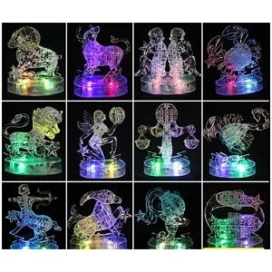 GracesDawn Rompecabezas 3D de lujo de 12 constelaciones de