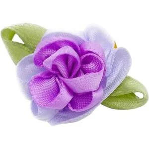 Mascota mostrar flores lazos para mascota Wbandas de