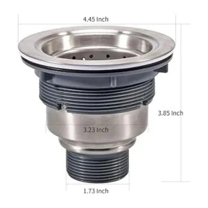 Colador de Fregadero de Cocina de 3.5 pulgadas Kone con