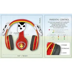 Auriculares aptos para niños Paw Patrol Marshall_5