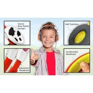 Auriculares aptos para niños Paw Patrol Marshall_2