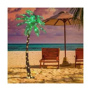 Lightshare Palmera iluminada artificial de 5 pies 56_3