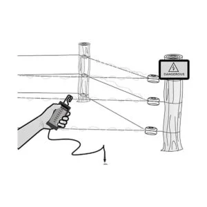 ALLOSUN GK503B Neon Probador de voltaje de valla