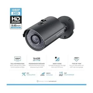 Amcrest Cámara de seguridad Full HD 1080P Bullet para_2
