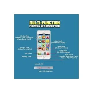 Cooplay Yphone 11 Juguete de teléfono de música YPhone_2