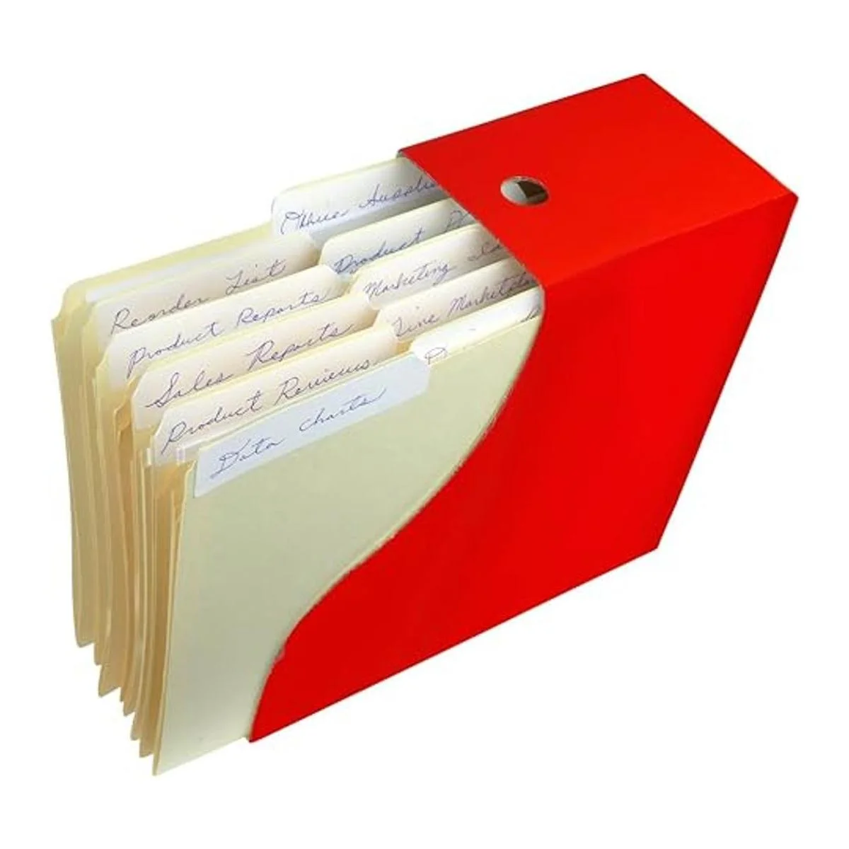 Evelots Organizador de revistas ancho completo de 4 con