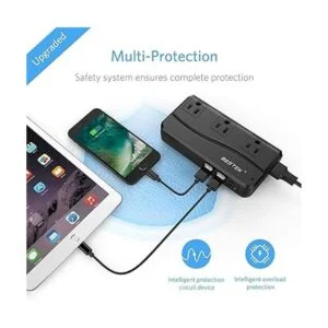 Convertidor Bestek de 200 W Negro_3