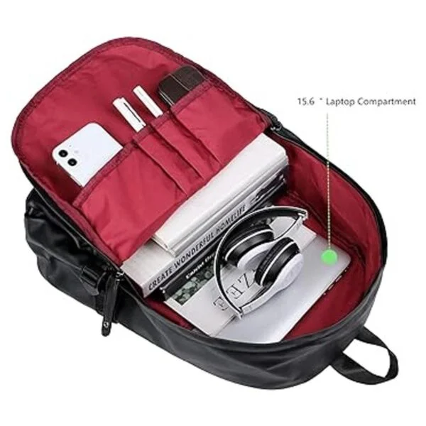 BAOSHA BP08 Bolsa unisex de piel sintética para
