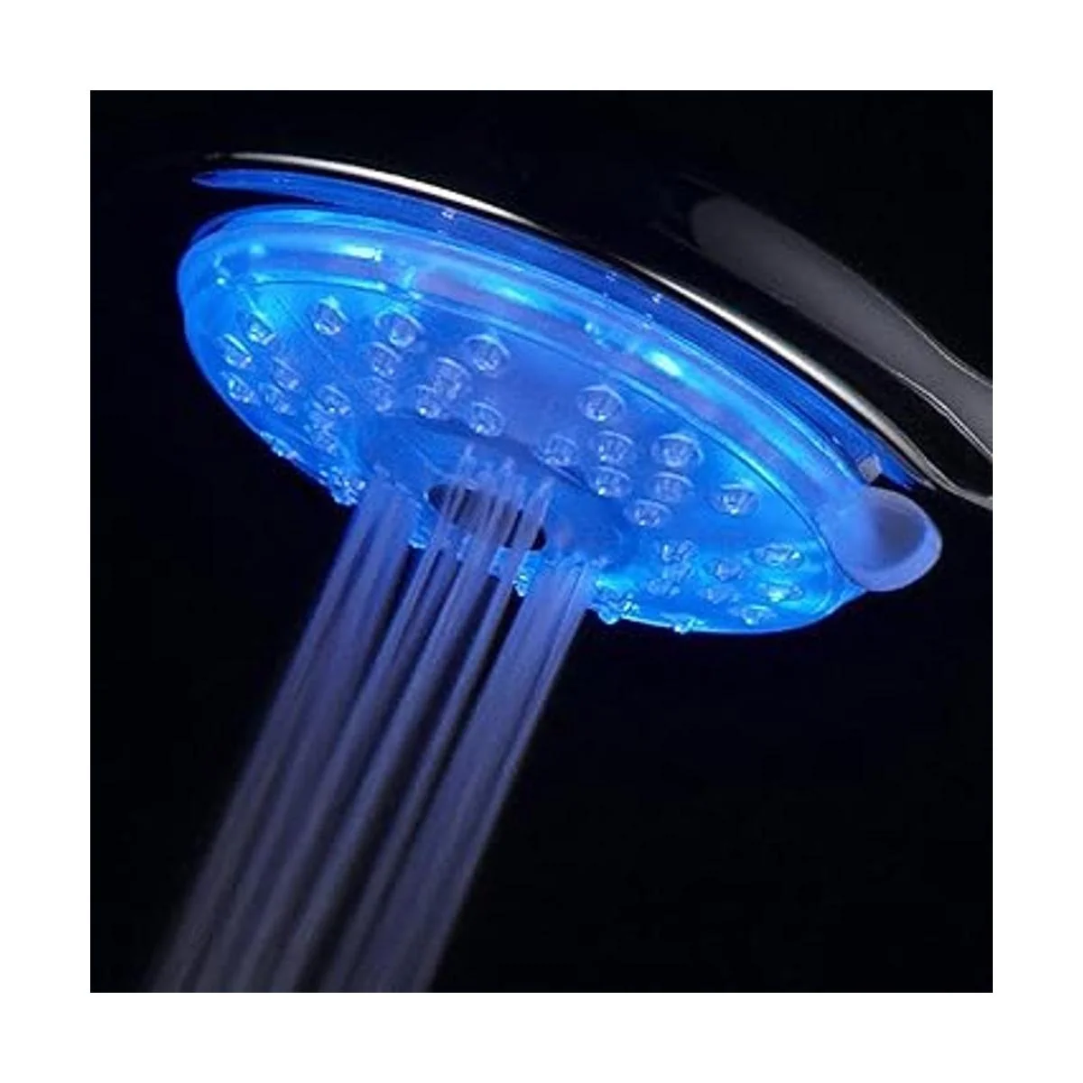 Luminex by PowerSpa Cabezal de ducha de mano LED de 7