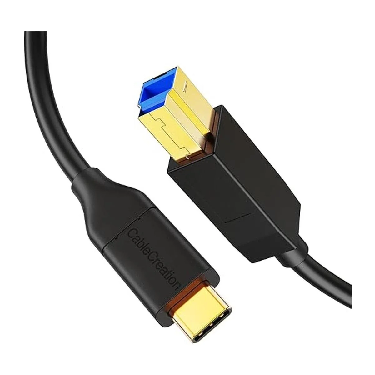 Cable USB 3.1 C a USB B de 4 pies cable de impresora USB_1