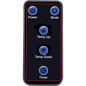 Comfort Zone CZ2032C Calentador de madera de cuarzo_4