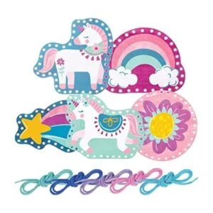 Stephen Joseph Tarjetas de encaje unicornio_1