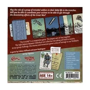 Juego de cartas cooperativo de The Grizzled