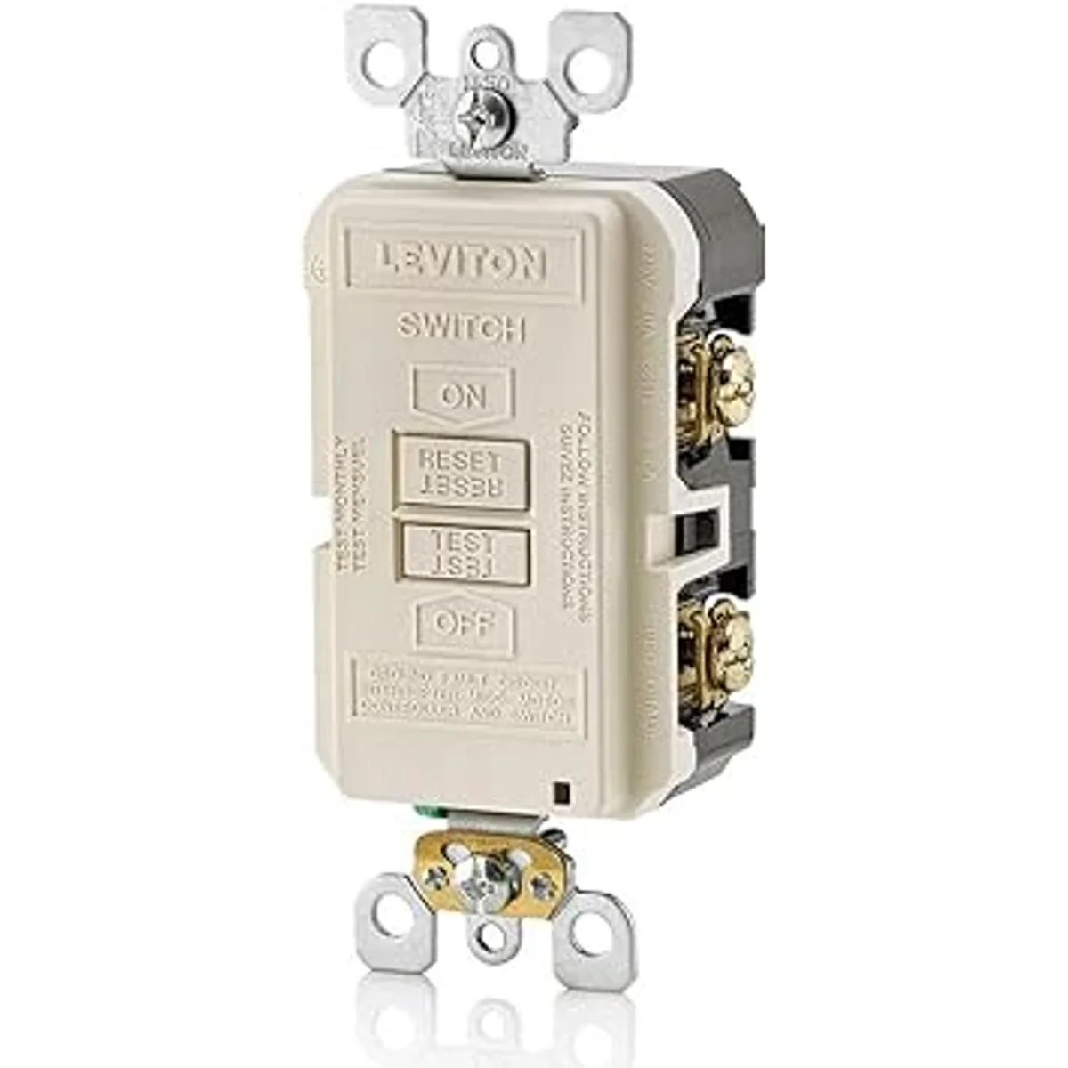 Leviton GFRBFT SmartlockPro Receptáculo GFCI de cara_2