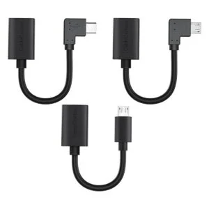 Cable micro USB OTG CableCreation Paquete de 3 cables_4