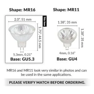 Simba Lighting focos de luz LED MR16 halógenos de 203550_3