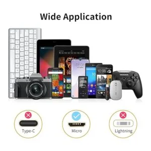 Cable micro USB OTG CableCreation Paquete de 3 cables_3