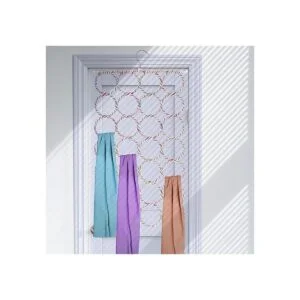 Colgador plegable de 28 ranuras en forma de anillo para