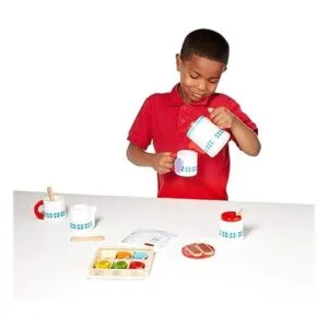 Melissa Doug 22 piezas Steep y Serve Juego de té de_4