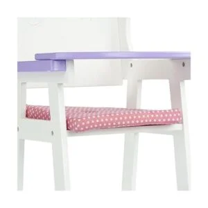 Olivias Little World Trona alta de madera para muñeca de_3
