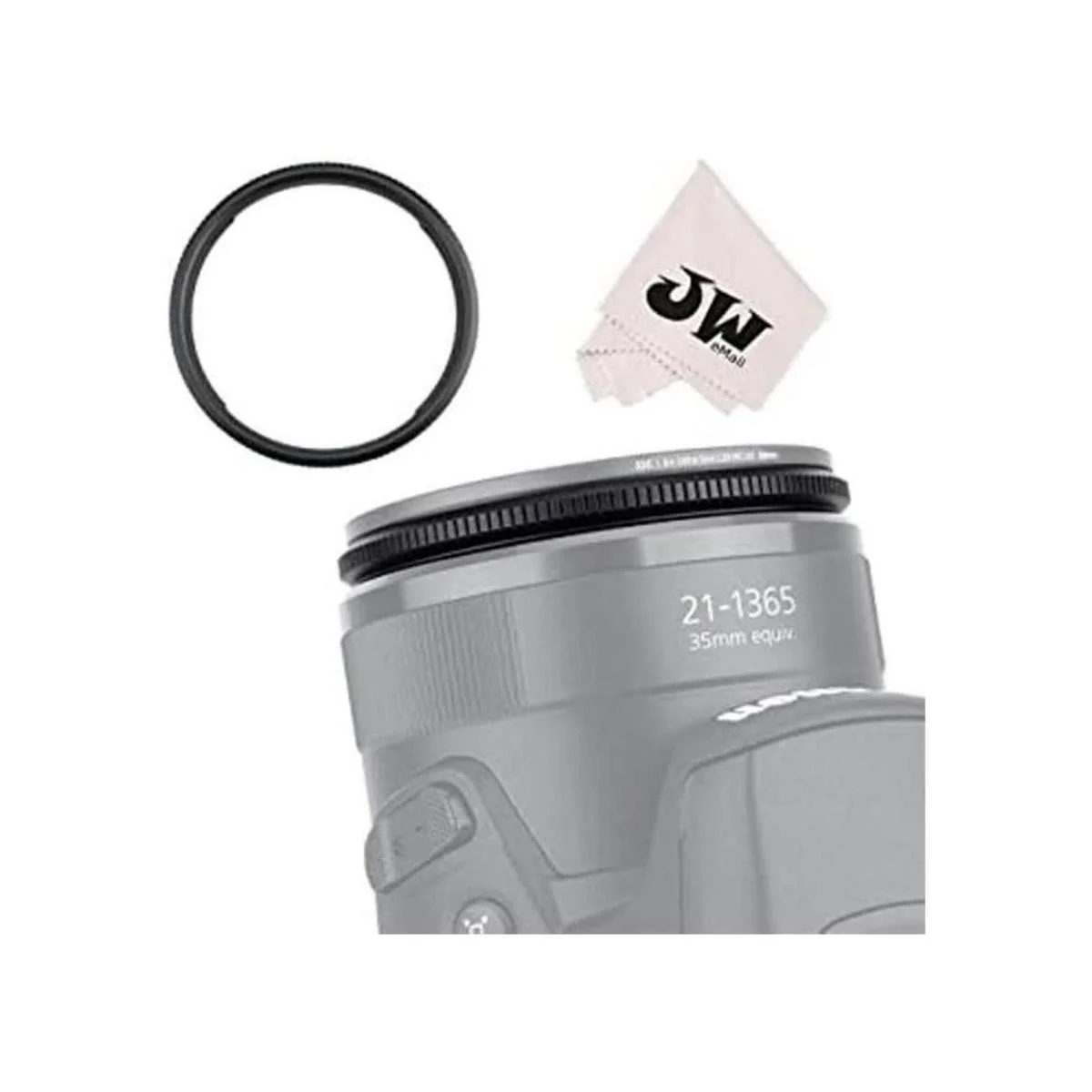 JW la62l840t 62 mm UV CPL ND Filter Anillo adaptador de_1