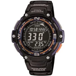 Reloj negro de cuarzo con pantalla analógica y digital_1